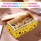 6 Pcs Unfinished Wood Boxes with Slide Lid, 8 x 4 x 3.15 Inch Small Rectangle Wooden Storage Box for Craft DIY Birthday Party Favor Gift Supplies(Wood Color)
